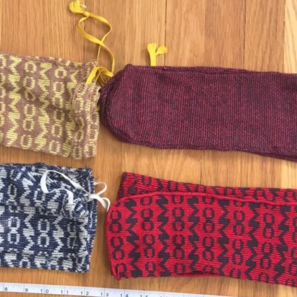 Vintage Shoe Protectors for Travel- Four Pairs